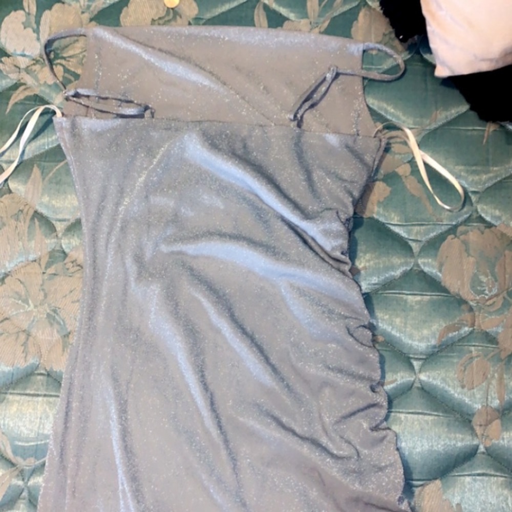 Blue sparkly dress only worn once